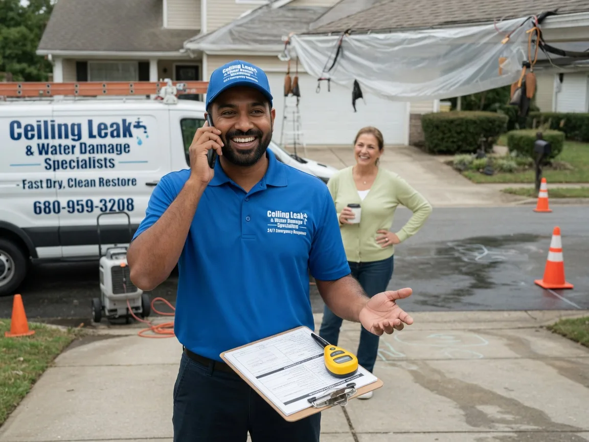 Ceiling Leak Cleanup Hampstead, NH FAQs
